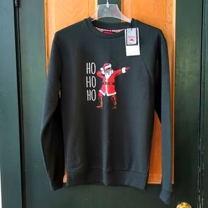 Men's Santa Sweatshirt Sz Medium NWT